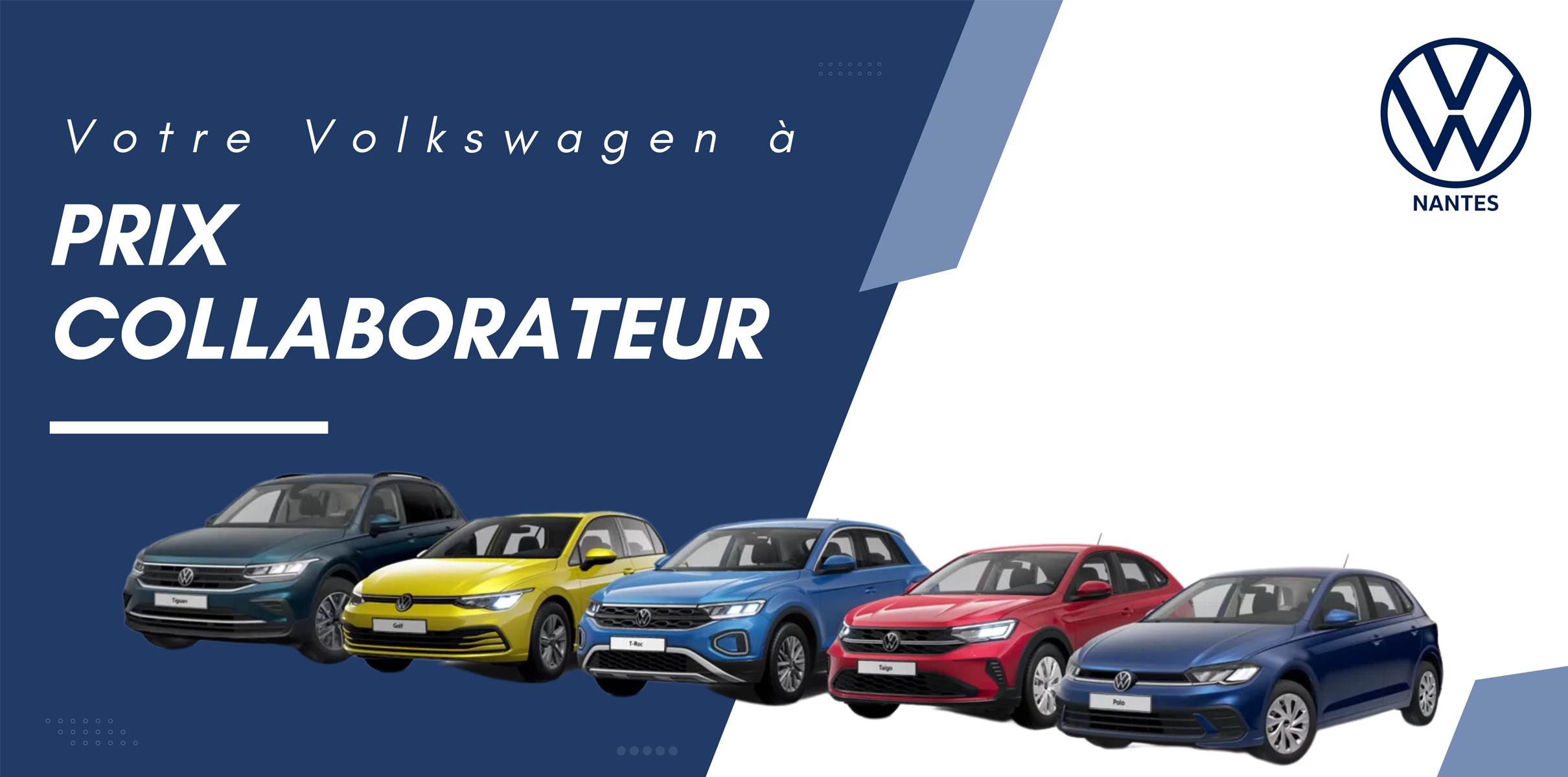 AUTO GARAGE DE L'OUEST - En juin, votre Volkswagen à prix collaborateur 